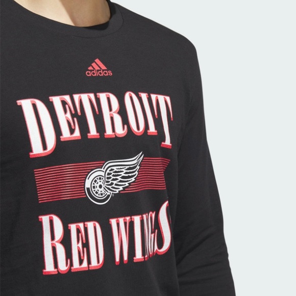 Red Wings Playmaker Long Sleeve Tee - Picture 5 of 11